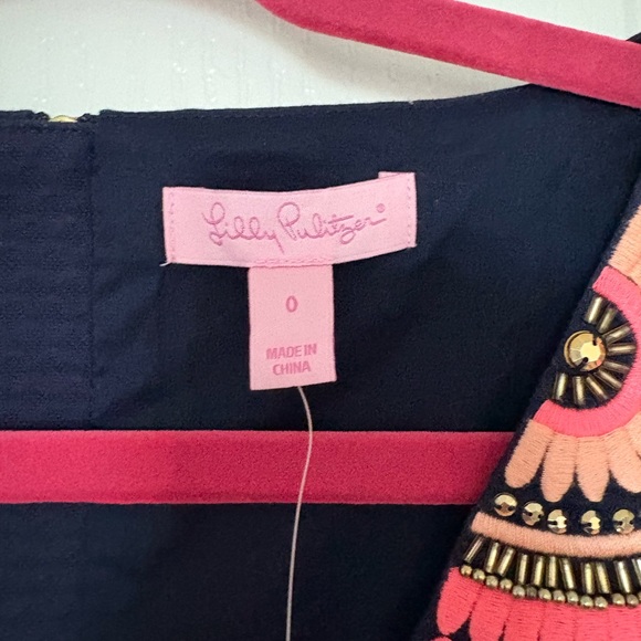 New with tags Lilly Pulitzer mini dress. Never worn. - Picture 4 of 5